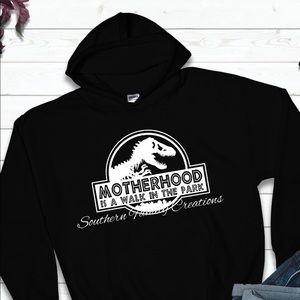 Motherhood Jurassic Hoodie 🔥